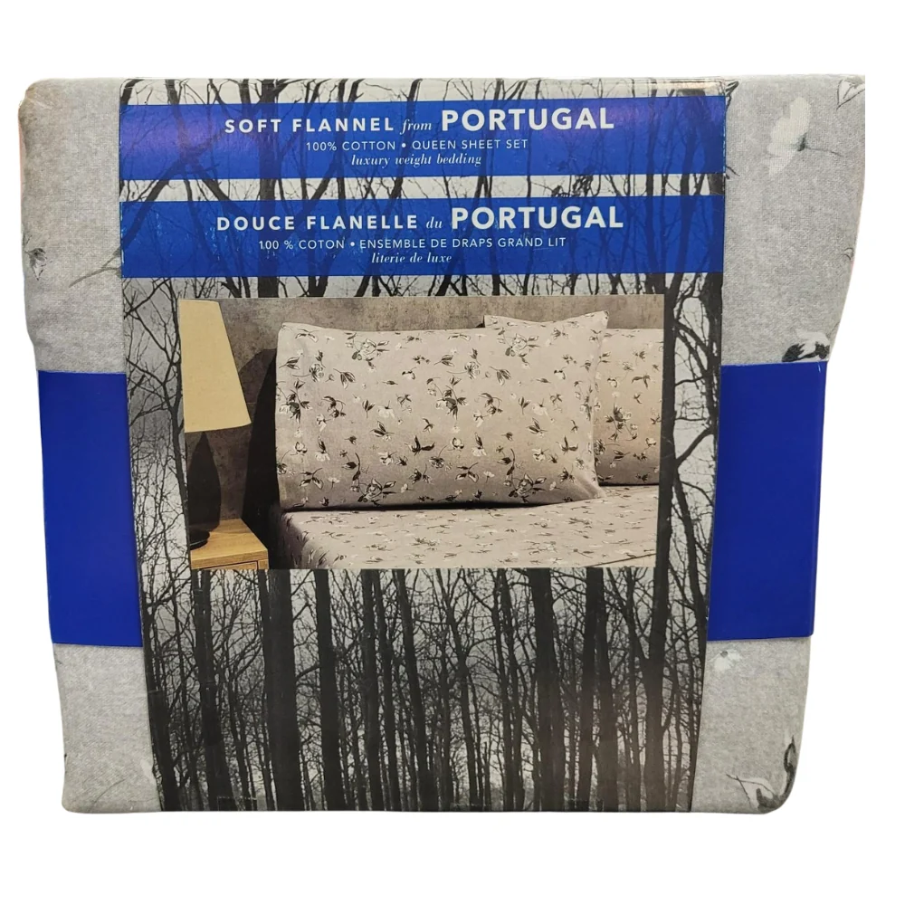 Ensembles de draps 4 pièces en flanelle portugaise – Image 4