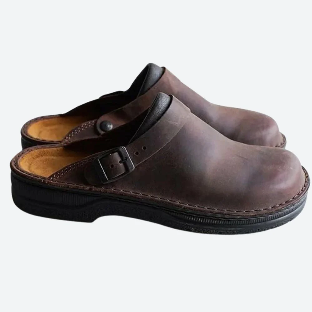Chaussons Cuir Orthopédiques - Ryker - Confort Ultime – Image 3