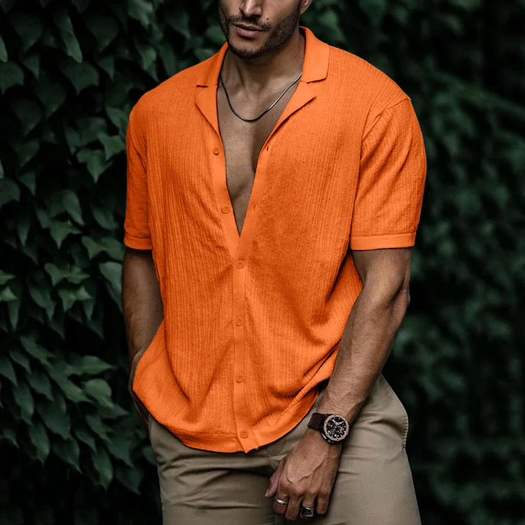 Chemise en lin d'été pour homme - Élégance et Confort | Taille XL – Image 5