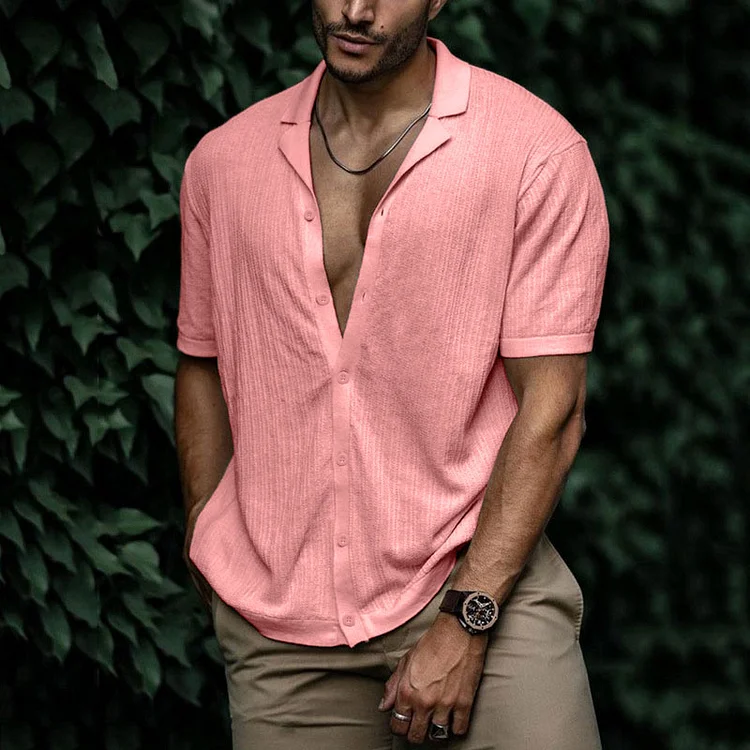 Chemise en lin d'été pour homme - Élégance et Confort | Taille XL – Image 7