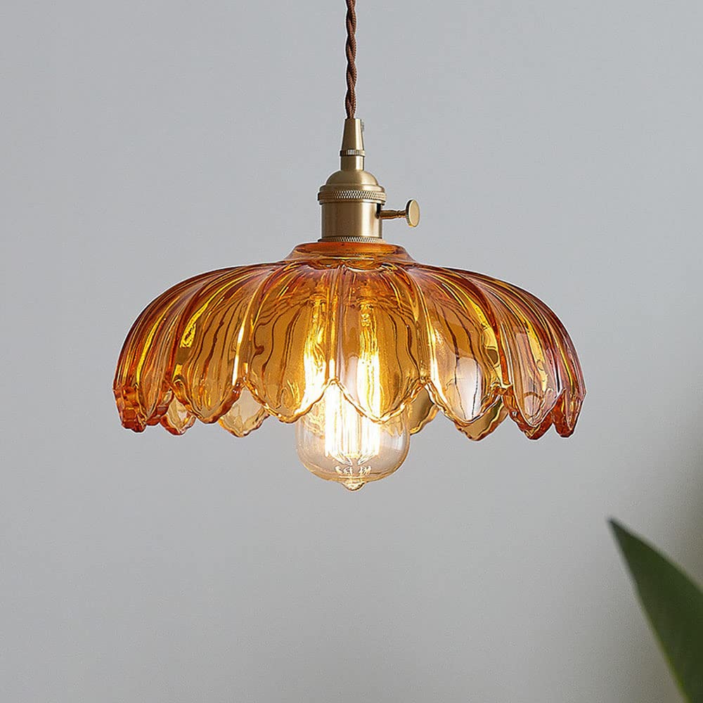 Lampe Vintage Nulina - Verre, Fleurs - Éclairage Romantique – Image 5