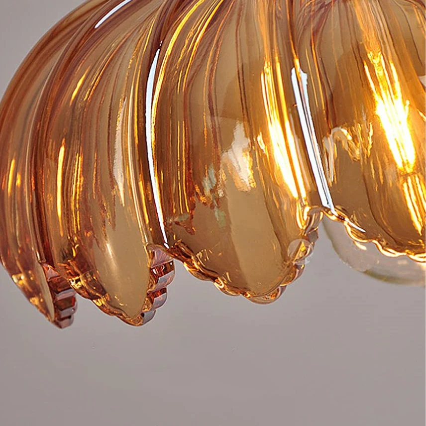 Lampe Vintage Nulina - Verre, Fleurs - Éclairage Romantique – Image 9