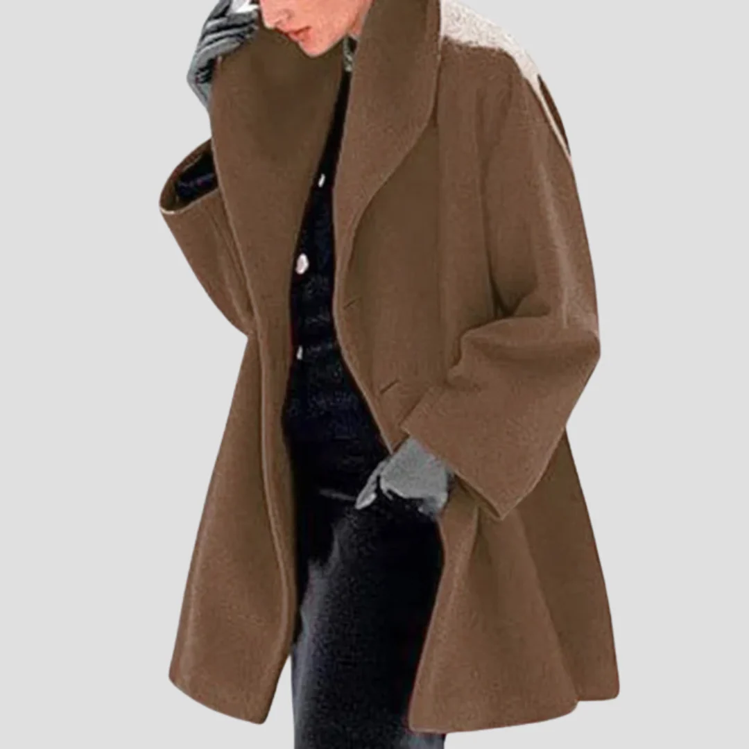 Manteau en Laine à Capuche - Chaud et Élégant pour Hiver – Image 6