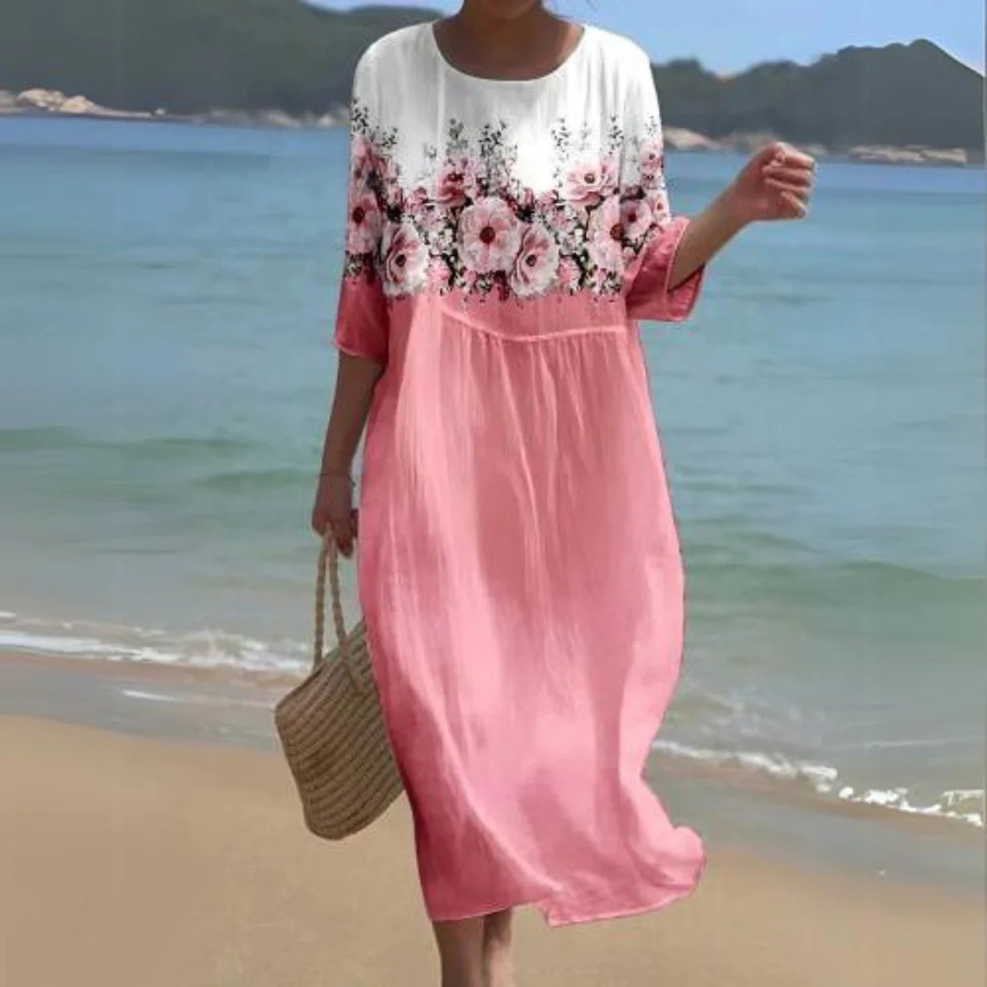Robe Midi d'Été Confortable Femme - Styles Variés – Image 7
