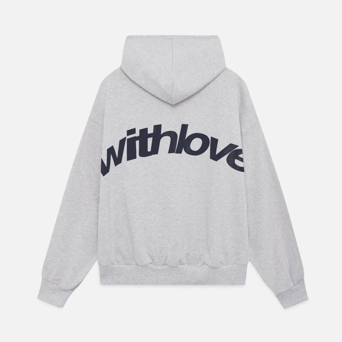 Hoodie Coton Bio - Sweat Minimaliste Gris Chiné – Image 6